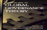 Approaches to Global Governance Theory Yazar- Martin Hewson-Timothy J. Sinclair