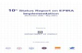 10th EPIRA Status Report-Final