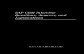 Sap Crm Questions and Answers