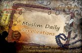 Muslim daily supplication
