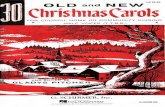 30 Old & New Christmas Carols-TTBB