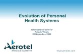 Evolution of Personal Telemedicine - Telemedicine Seminar Israel (Nov. 2009)