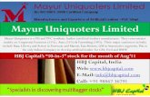 Mayur Uniquoters Ltd (Code 522249)   HBJ Capital's 10in3 stock for the month of Aug’11