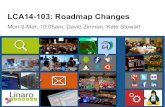 LCA14: LCA14-103: Roadmap changes