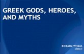 GREEK GODS, HEROES, AND MYTHS