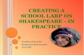 Life Action Role-Playing Games in teaching Shakespeare