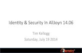 CIS14: Handling Identity in AllJoyn 14.06
