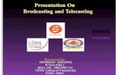 Ppt on Broadcasting and Telecasting-Ankit