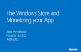 The Windows Store and Monetizing your App