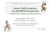 Game Traffic Analysis: An MMORPG Perspective