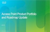 Access Point Product Portfolio and Roadmap Update