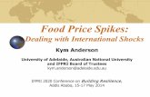 Food Price Spikes: Dealing with International Shocks