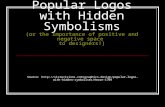 Popular logos with hidden symbolism