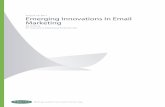 Emerging Innovations in Email Marketing