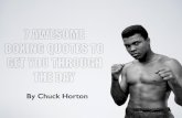 7 Awesome Boxing Quotes to Get You Through the Day