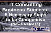 IT Consulting Business Success: 5 Necessary Steps to be Competitive (Slides)