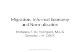 Migration, Shadow Economy And Normalization