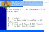 Case Study 9 – The Geopolitics of Petroleum