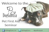 Pet First Aid 'lunch & learn' seminar