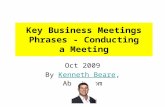 Business English - Meeting Language