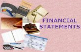Financial Statement and Depreciation