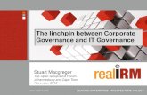 The linchpin between Corporate Governance and IT Governance