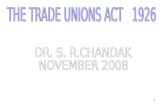 Trade union ~ Que