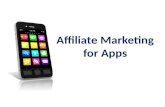 Affiliate Marketing for Mobile Apps