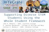 Supporting Diverse STEM Students using the Whole Student Framework