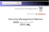 Security Management Metrics