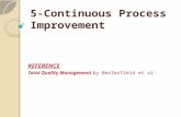 Continuous process improvement (4)