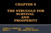 Chap. 6   the struggle for survival and prosperity