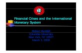Mundell Financial Crises And The Intl Monetary System