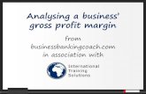 Analysing a business' gross profit margin
