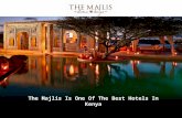 The Majlis Is One Of The Best Hotels In Kenya