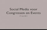 Lezing social media voor congressen en events