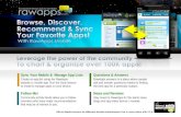 RawApps.com - An App Recommendation & Discovery Community for Android