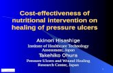 Economic evaluation. Cost-effectiveness of nutritional intervention on healing of pressure ulcers.