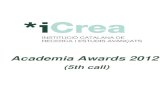 Fitxa premiats academia 2012