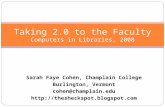 Taking 2.0 to the Faculty, Computers in Libraries 2008