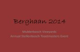 Berghaan 2014 Stellenbosch Toastmasters