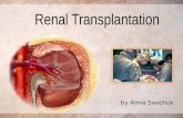 Renal transplantation