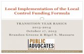 Extended Local Control Funding Formula presentation by Public Advocates