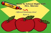Back to School Night Powerpoint 2012