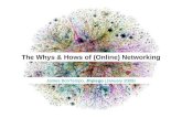 The Whys and Hows of (Online) Networking