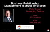 Business Relationship Management is about innovation