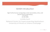 ICHASS Workshop Seasr
