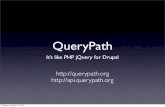 QueryPath: It's like PHP jQuery in Drupal!
