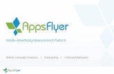 AppsFlyer Mobile app tracking