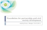 Foundation for partnership and civil society development